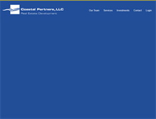 Tablet Screenshot of coastalpartners.net